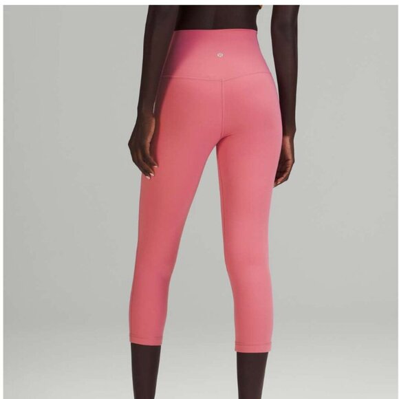 Lululemon Align High-Rise Crop 21" Pink Blossom - Picture 1 of 1
